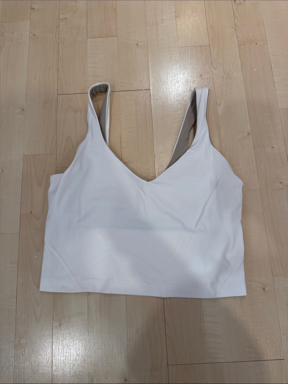 Lululemon Align Tank - White A/B Cup